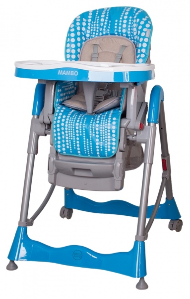 Jídelní židlička Coto Baby Mambo, Turquoise