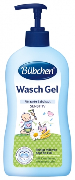 Dětský mycí gel - SENSITIVE s pumpičkou - Bübchen