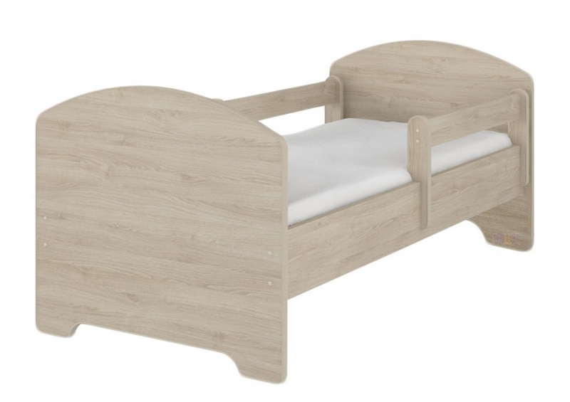 NELLYS Dětská postel SABI v barvě světlý dub Rozměry 140x70