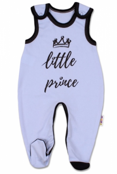 Dupačky kojenecké bavlna - LITTLE PRINCE modré - vel.56