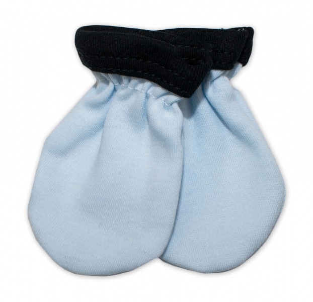 Rukavice kojenecké bavlna - PRINCE modré 