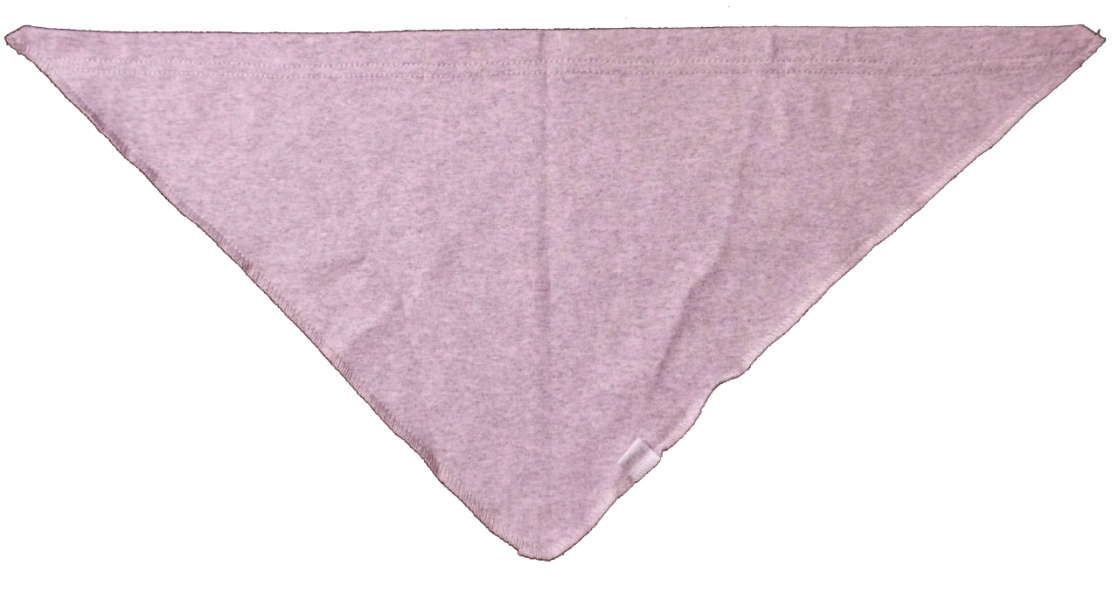 Nákrčník - šátek dětský bavlna - MELÍR růžovo-šedý