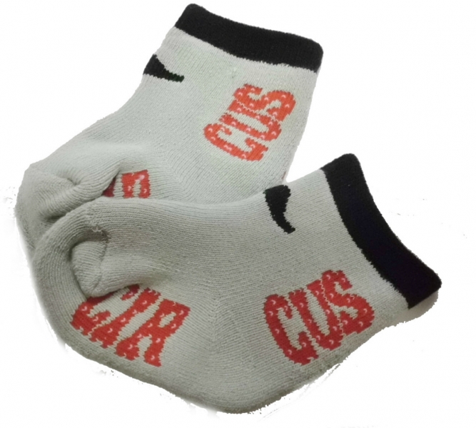 Ponožky kojenecké froté - CIRKUS šedé 