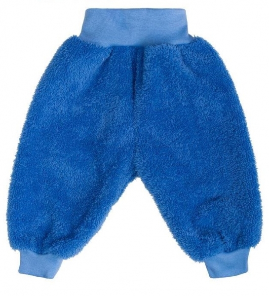 Kalhoty kojenecké lama - LEOPARDÍK modré 